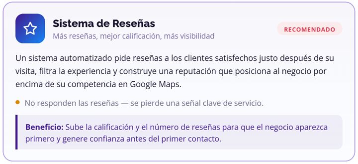 Sistema de reseñas 2